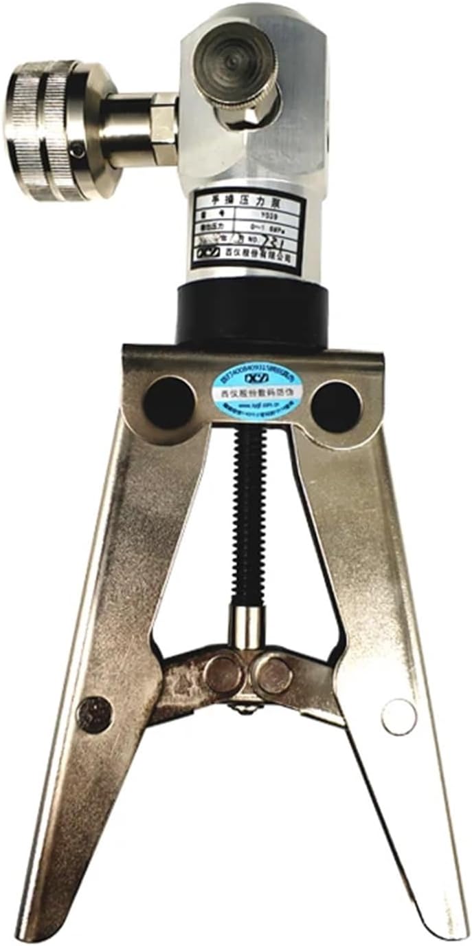 Stainless Steel Pneumatic Pressure Calibrator 20Bar Handheld Pressure Pump for Pressure Testing Equipment(0-2Mpa)