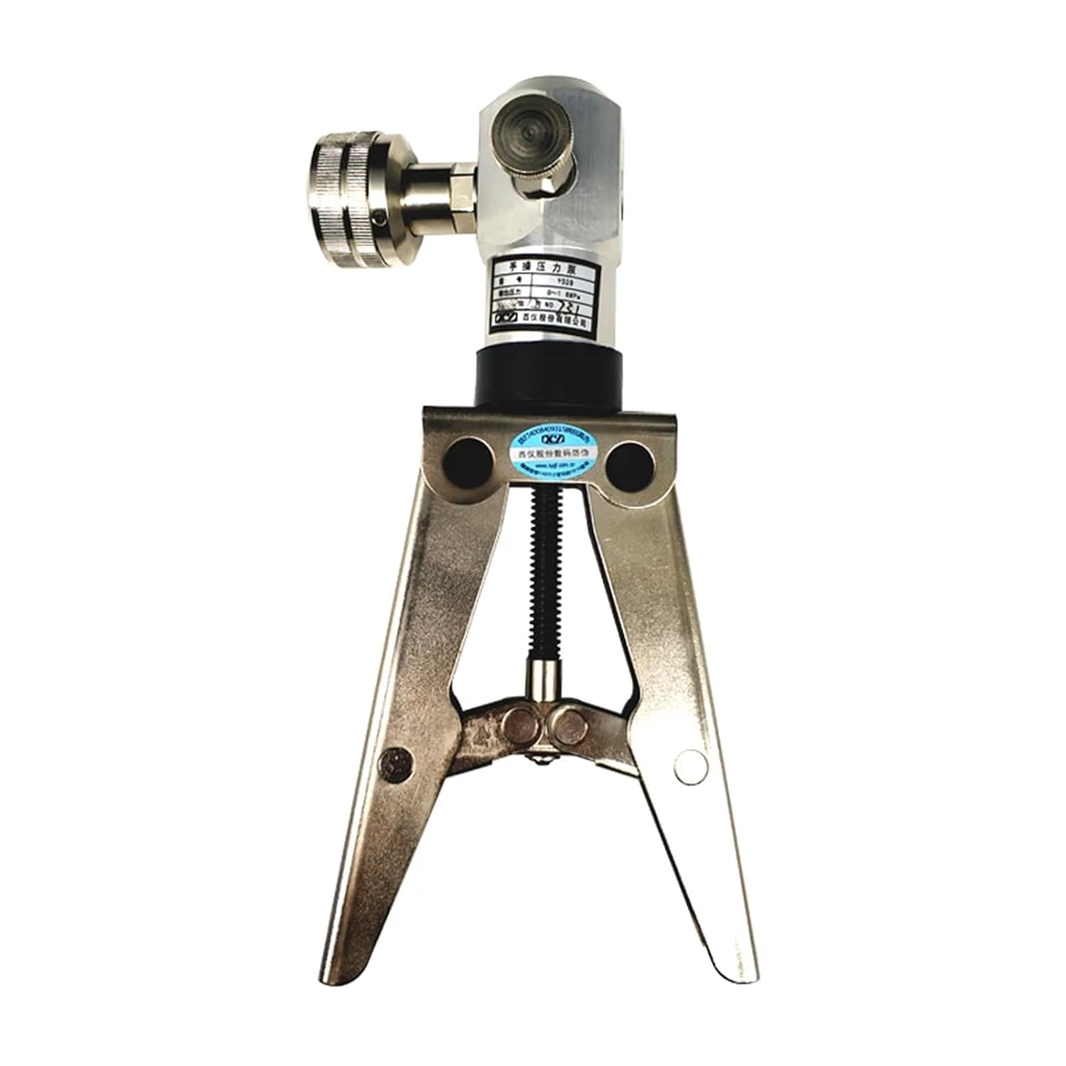 16 Bar Manual Pressure Test Digital Portable Hand Hydraulic Calibrator Pump Individual Pressure Pump(16Bar Pressure Gauge)