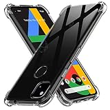 Fabricado especialmente para Google Pixel 4a --- Las Google Pixel 4a fundas están hecha de Silicona TPU de alta calidad para tener características flexibles, delgadas, livianas. Protege su móvil a prueba de arañazos y golpes,sin abolladuras.