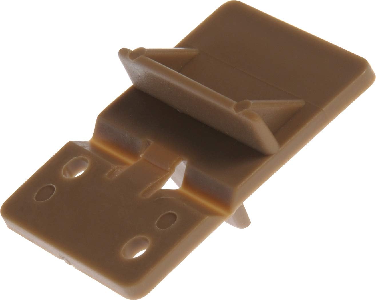 Rok Hardware Furniture Drawer Slide Bumper for Roll Out Shelves (10 Pack)