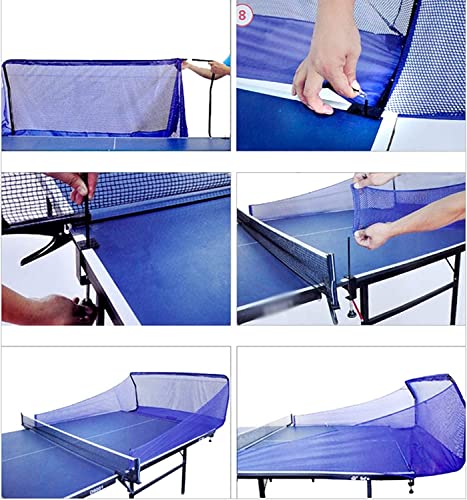 Ramasseur de balles de tennis de table filet de ping-pong ajustable - 8