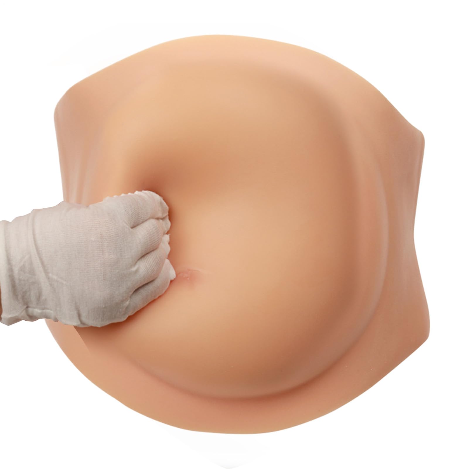 Silikon Schwangerschaftsbauch Scherzartikel Für Streiche | Schwangerschaftsbauch Kostüm Silikon Für Aprilscherze Büro Rollenspiel Verkleidung Fotografie Bühnenauftritt Filmaufnahmen
