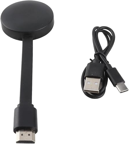 Adaptador de dongle de pantalla, proyector de pantalla G2 Plus Pantalla de empuje del teléfono móvil conectada a la TV Teléfono móvil en vivo