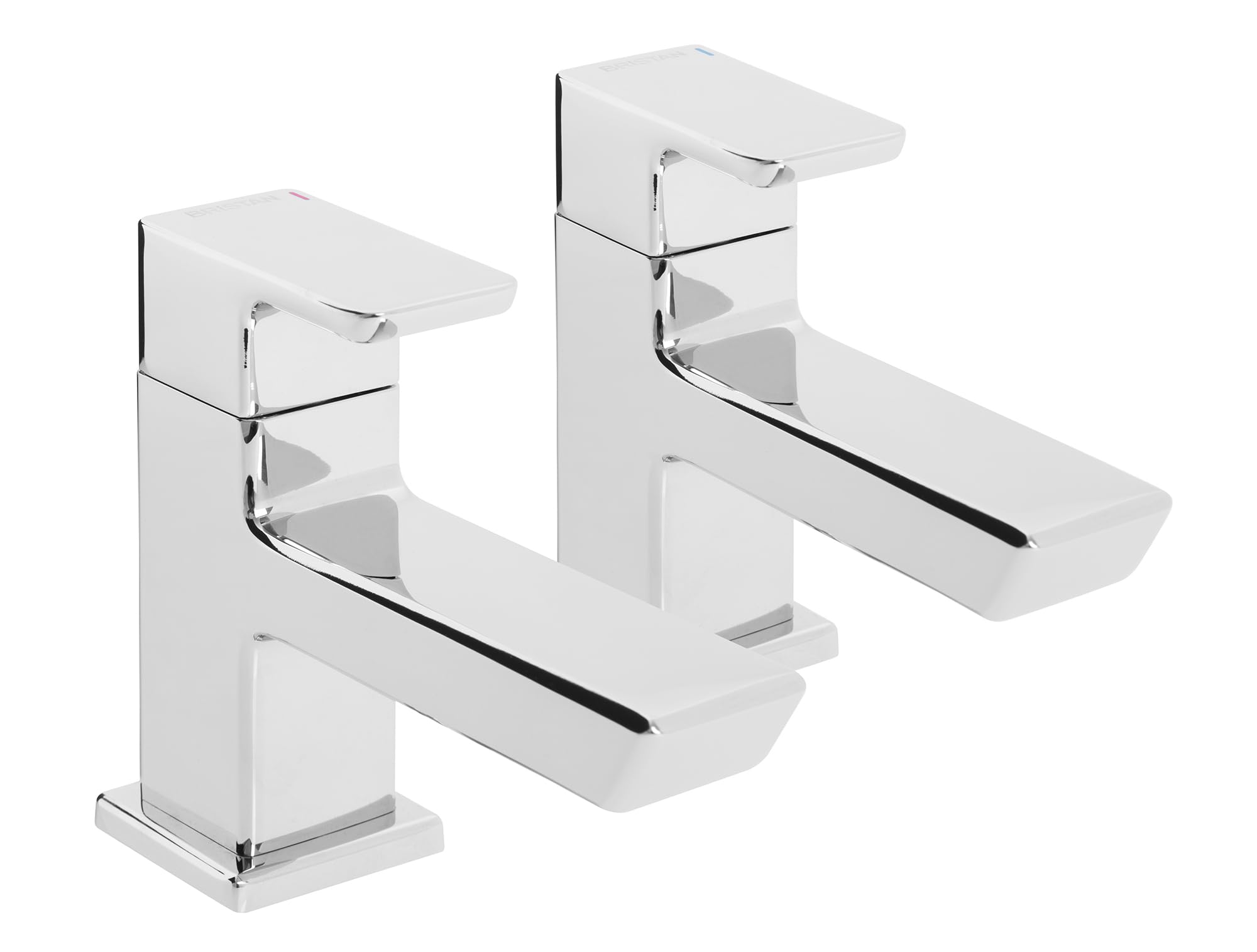 Bristan Cobalt Basin Taps (Pair, Chrome).