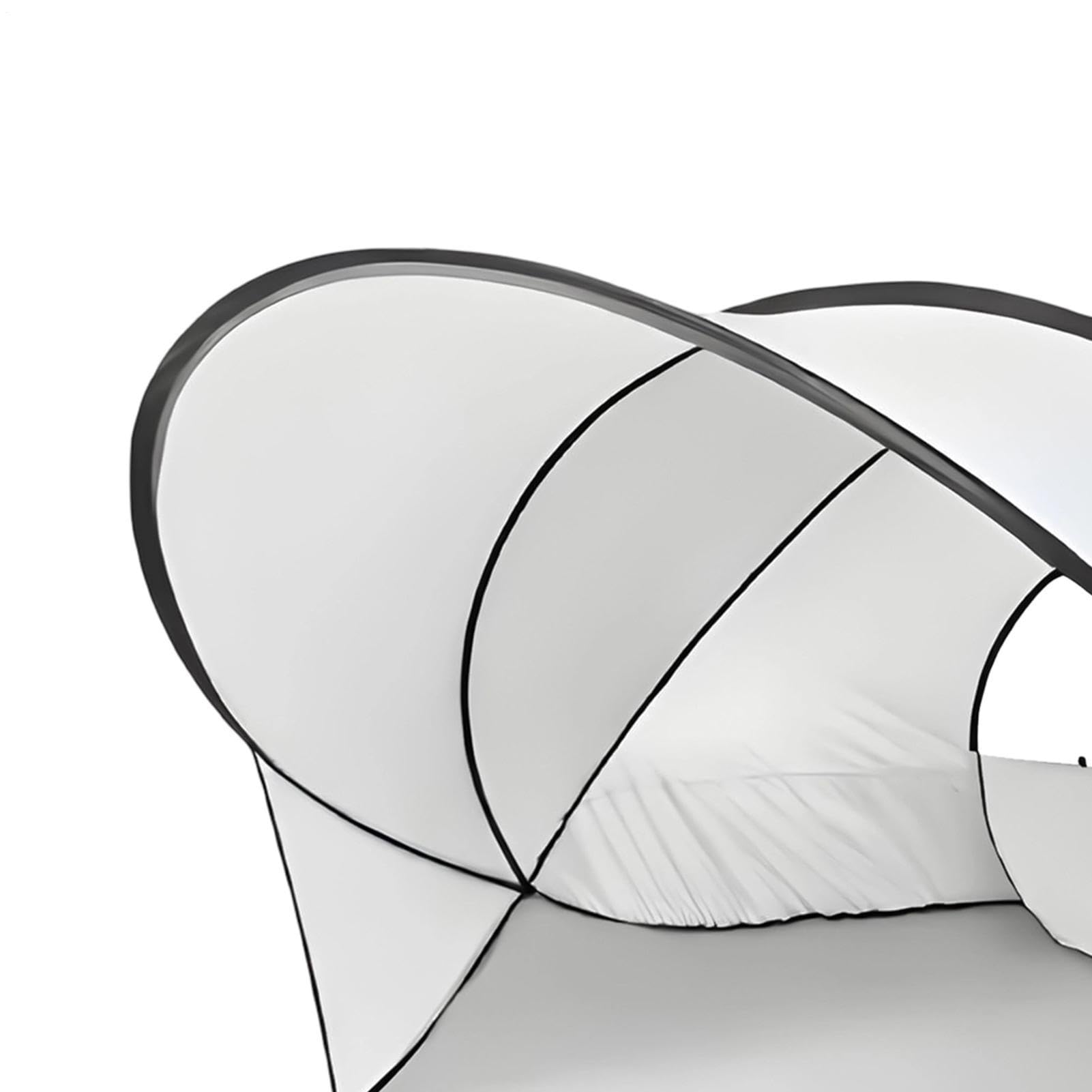 Strandzelt, Sonnenschutz, 130 x 130 x 100 cm, sofort aufgebaut, faltbar, Sommer-Campinghütte, für 2–3 Personen, Wandern, Angeln, Abenteuer, Garten, Rasen, Park, Hinterhof