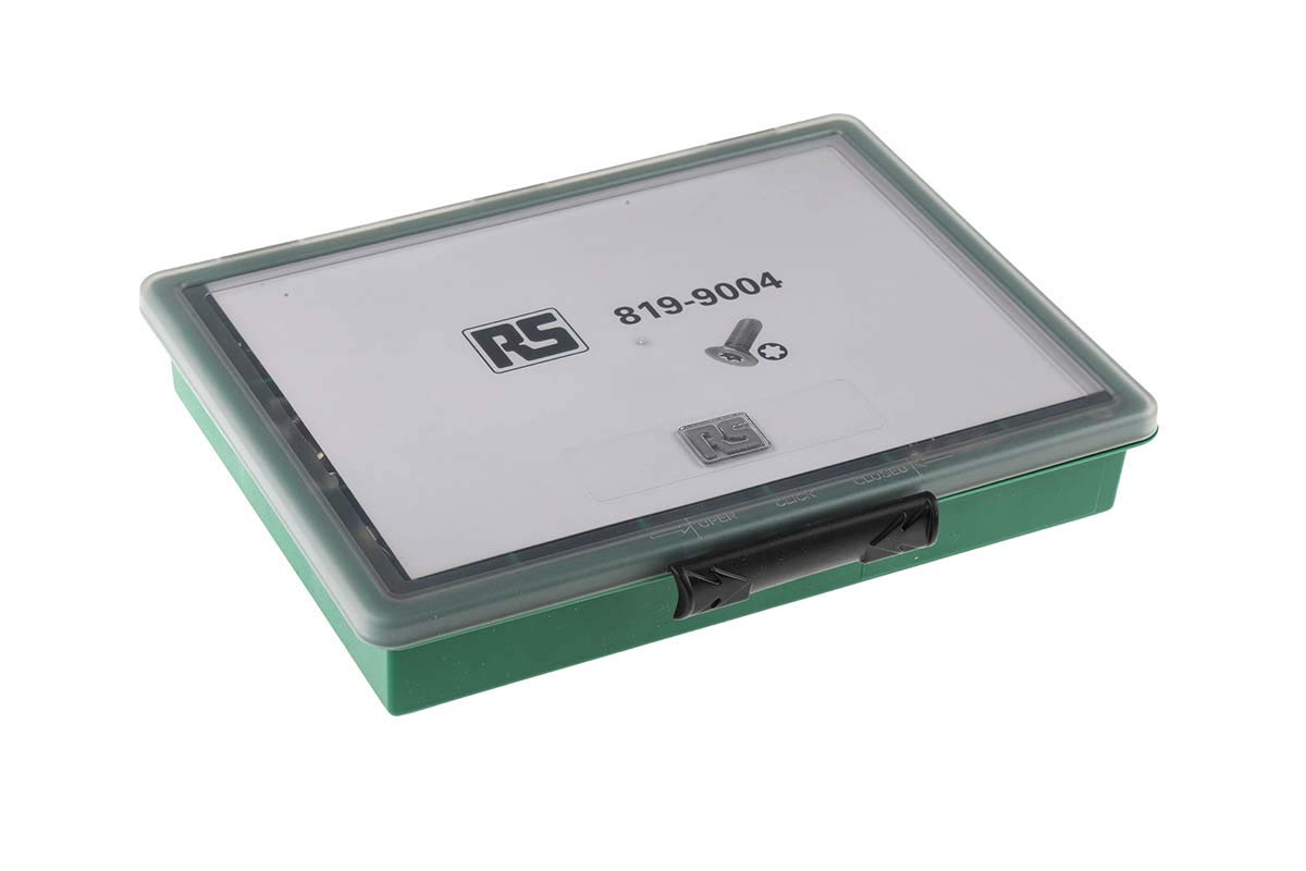 RS PRO Edelstahl A2 304 Schrauben, Muttern und Unterlegscheiben Sortiment Sechskant, M3, M4, M5, M6 x 6 → 25mm,