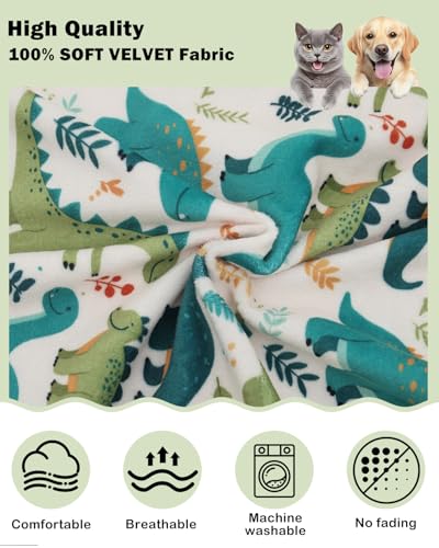 Image of CuteBone Dinosaur Costume Dog Shirt, Stretchy Velvet T-Shirt Clothes for Large Dogs, Soft & Breathable Pet Tee Outfit Pitbull Apparel for Daily Wear, Cozy Pullover Design Big Dog Fashion COSBX03-4XL