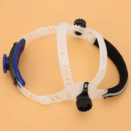 Miniatura 9 de Conjunto de casco de repuesto para la cabeza, casco de soldadura, diadema ajustable de ABS, diadema integrada para oscurecimiento solar automático,