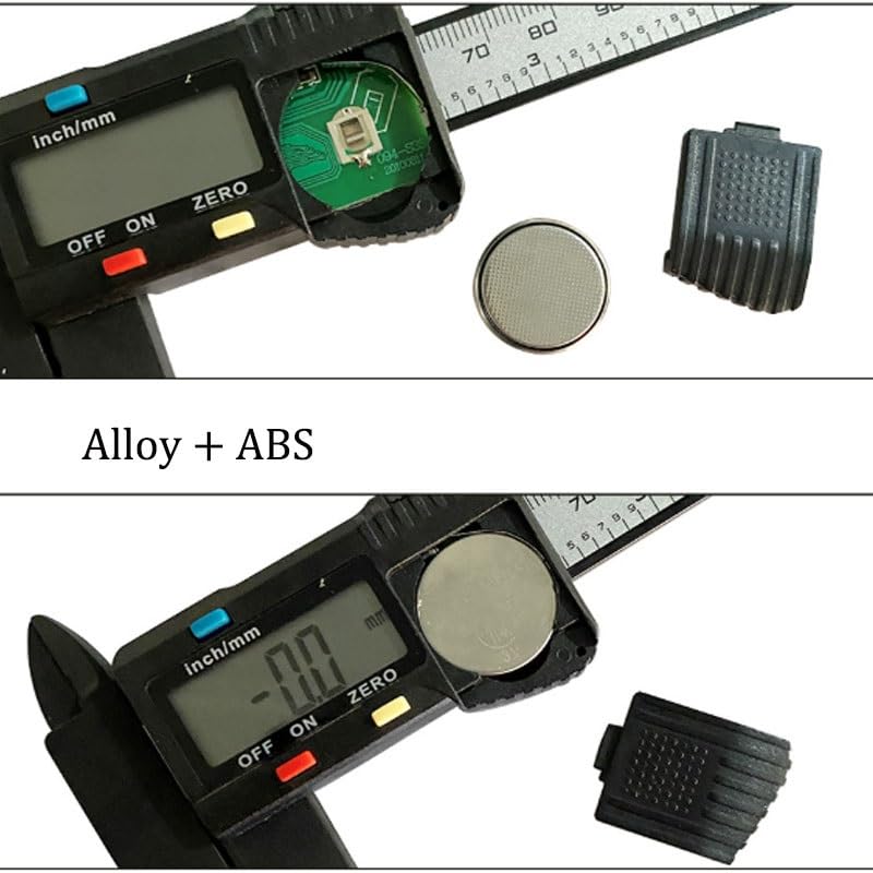150mm Digital Vernier Caliper for Industrial Measurement | ABS Caliper Measuring Tool for Internal External Diameters