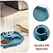 BESTonZON Bearded Dragon Water Dish Automatic Reptile Water Feeder for Tortoise and Lizard Durable Pet Water Bowl Easy to Lake Stable Design
