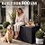 YITAHOME 120 Gallon Large Deck Box, Resin Outdoor Storage Box for Outdoor Pillows, Garden Tools and Pool Supplies, Waterproof, Lockable, Black