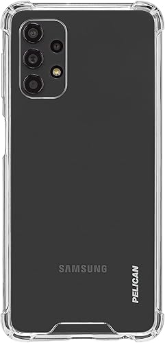 CASE-MATE Pelican Adventurer Series - Funda para Samsung Galaxy A32 (5G), protección contra caídas de 10 pies, transparente