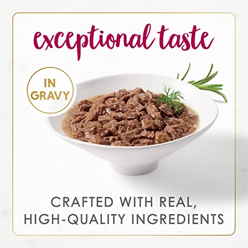 Image of Purina Fancy Feast Wet Cat Food Gourmet Naturals White Meat Chicken & Beef Recipe in Gravy - (Pack of 12) 3 oz. Cans