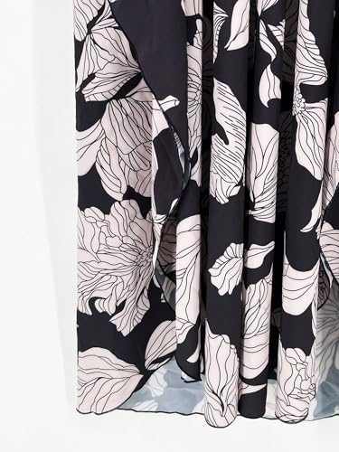 Image of Moss Rose Kaftan Dresses for Women V Neck Summer Swimsuit Cover up Caftan Maxi Beach Dresses