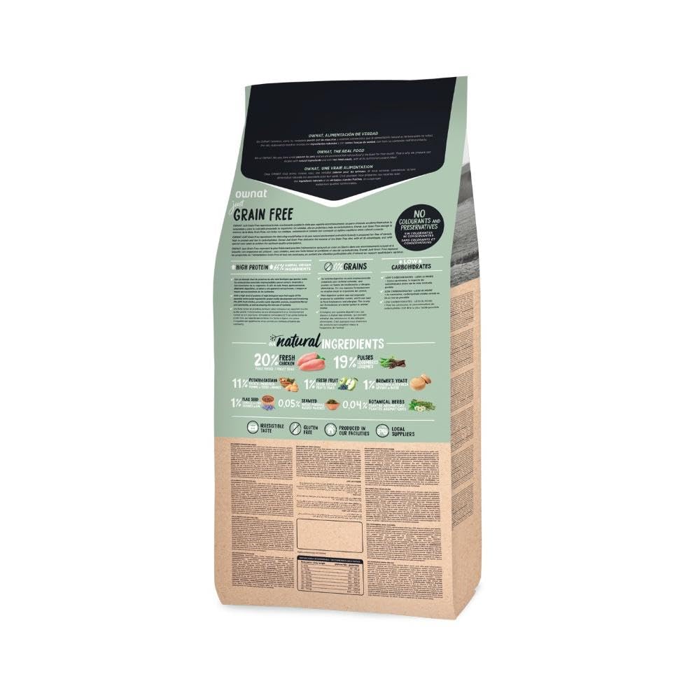 Ownat Dog Just Grain Free Adult Chicken 14000 g