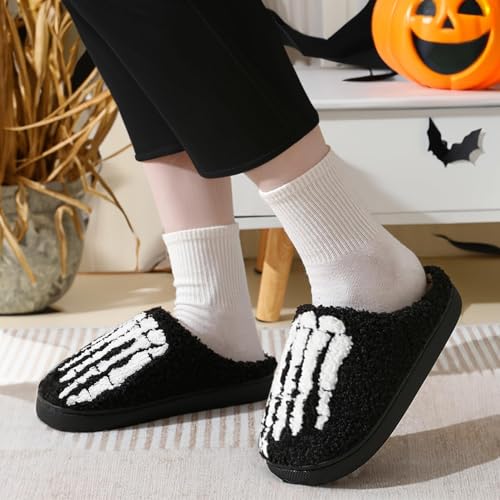 Women's and men's fluffy plush slippers, home slippers, cute warm shoes, indoor and outdoor girls' slippers, memory sponge, retro couple shoes4
