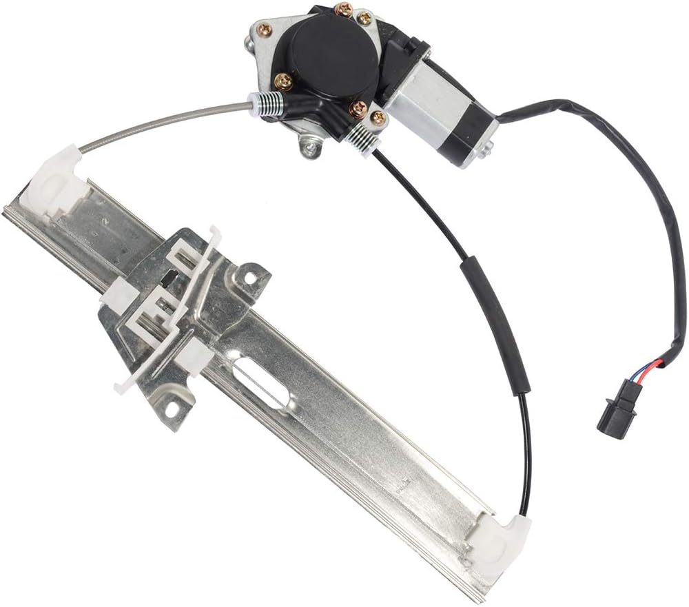 Passenger Side Power Window Regulator Rear Left with Motor Fits for 2008-2011 For Mazda Tribute, 2008-2012 For Ford Escape, Replace751-712