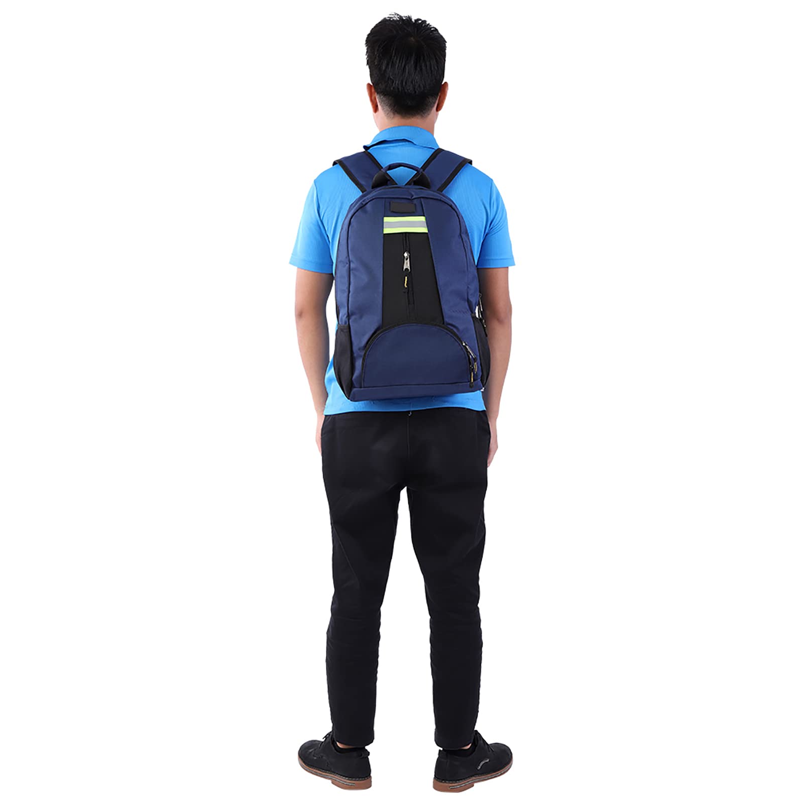 Bolsa de Herramientas, Mochila para Herramientas 1680D Oxford Mochila de Trabajo de Tela Mochila de Herramientas de Tela para Electricista Plomero Reparador(azul)