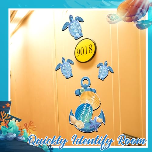 Imanes decorativos grandes con motivos marinos, pack 4 miniatura 4
