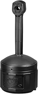 Justrite Cease-Fire Cigarette Butt Receptacle - 16-1/2