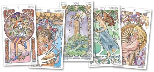 Tarot Art Nouveau Cards