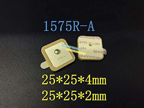 Davitu Electrical Equipments Supplies - 100 pcs/lot 1575R-A 1575R 1575.42MHZ GPS Passive Ceramic Antenna Connector 25254MM 25252MM - (Color: 25 25 4MM)