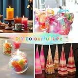 Candle Dye for Making Candles, 16 Colours Liquid Candle Dyes for Soy Wax, Highly Concentrated Oil-Based Wax Dyes - Each 10ml - Image 7