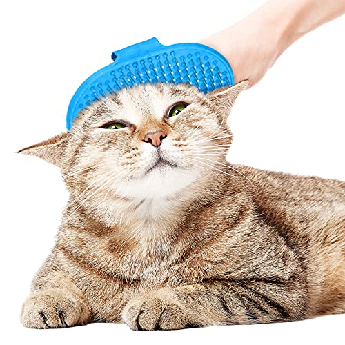 5 Pieces Pet Comb Sets Dog Shampoo Brush Massage Rubber Bathing Brush with Adjustable Strap Dog Flea Comb and Brush Pet… - Image 7