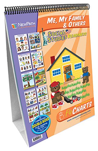 Image of NewPath Learning Me, My Family & Others Flip Chart Set - Grades K - 1