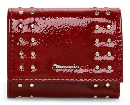 Porte-monnaie Tamaris Georgiana rouge grand format portefeuille femme VE2