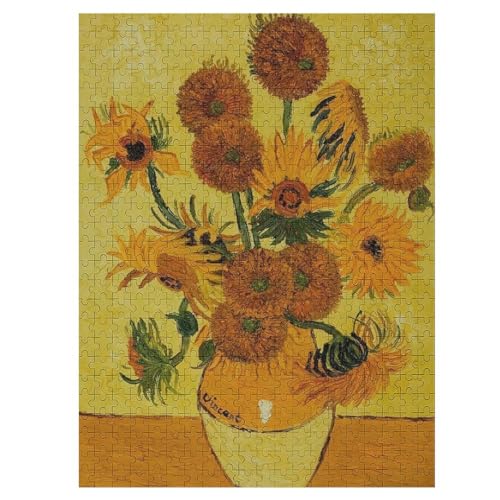 ジクソーパズル完成品　ひまわり　７５ ｘ５２ｃｍ ジクソーパズル完成品 ひまわり 75 x52cm 91Kl01QXR7L