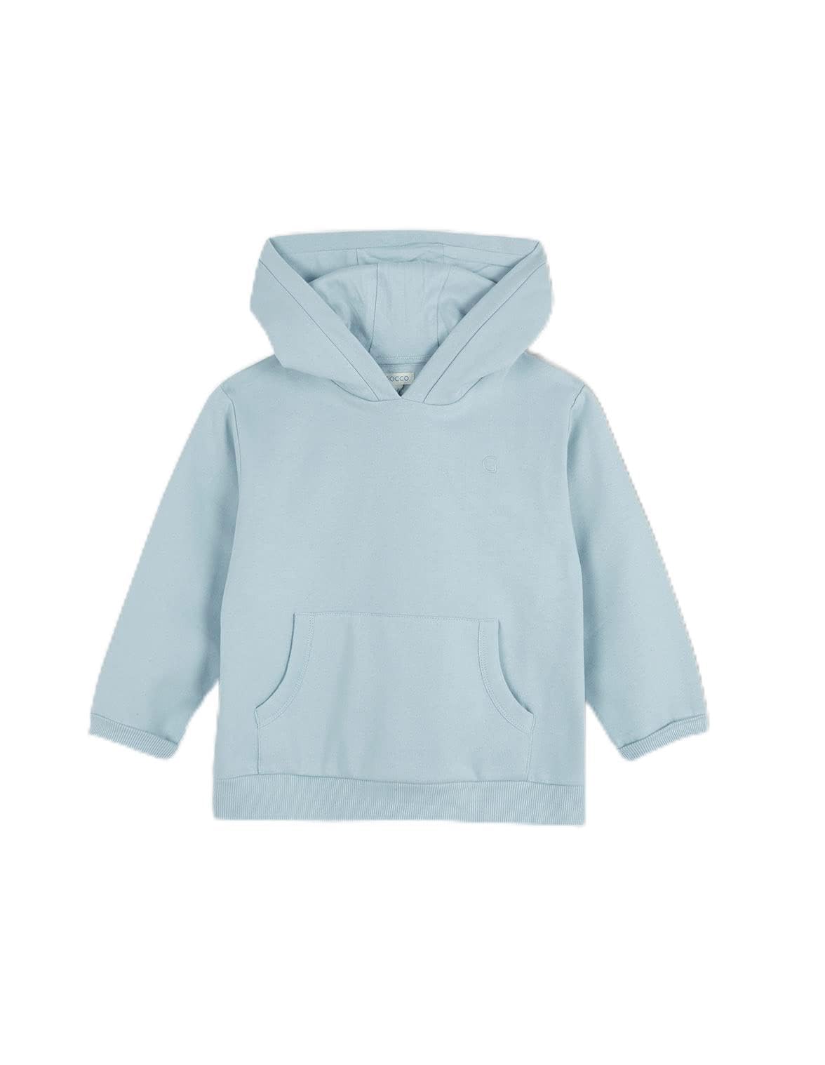 Sweat à capuche garçon Gocco avec poche kangourou en coton - 5