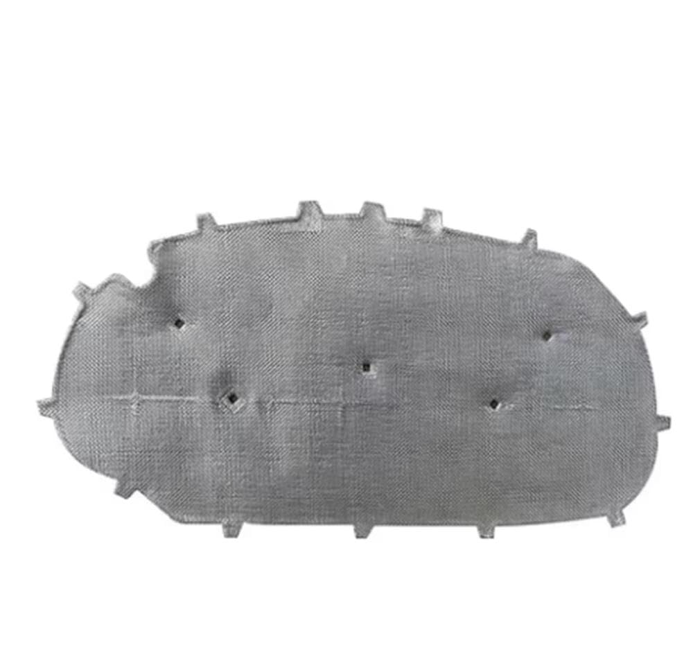 for Golf 6 ，for Golf 6 GTI Front Hood Engine Sound Insulation Pad Cotton Soundproof Cover Thermal Heat Insulation Pad Body Parts(StyleC)