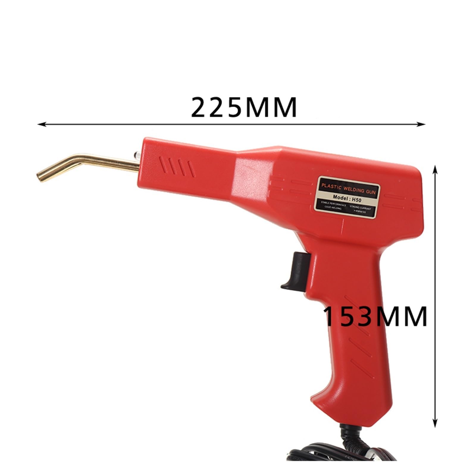 Pistola sparachiodi, Pratici strumenti for garage for saldatore in plastica Cucitrici a caldo Paraurti for auto graffatrice Riparazione di strumenti di saldatura cucitrice per la lavorazione del legno