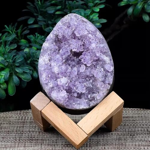 Cristal de Quartz Améthyste : Une Pièce Unique de Collection avec Support - 6