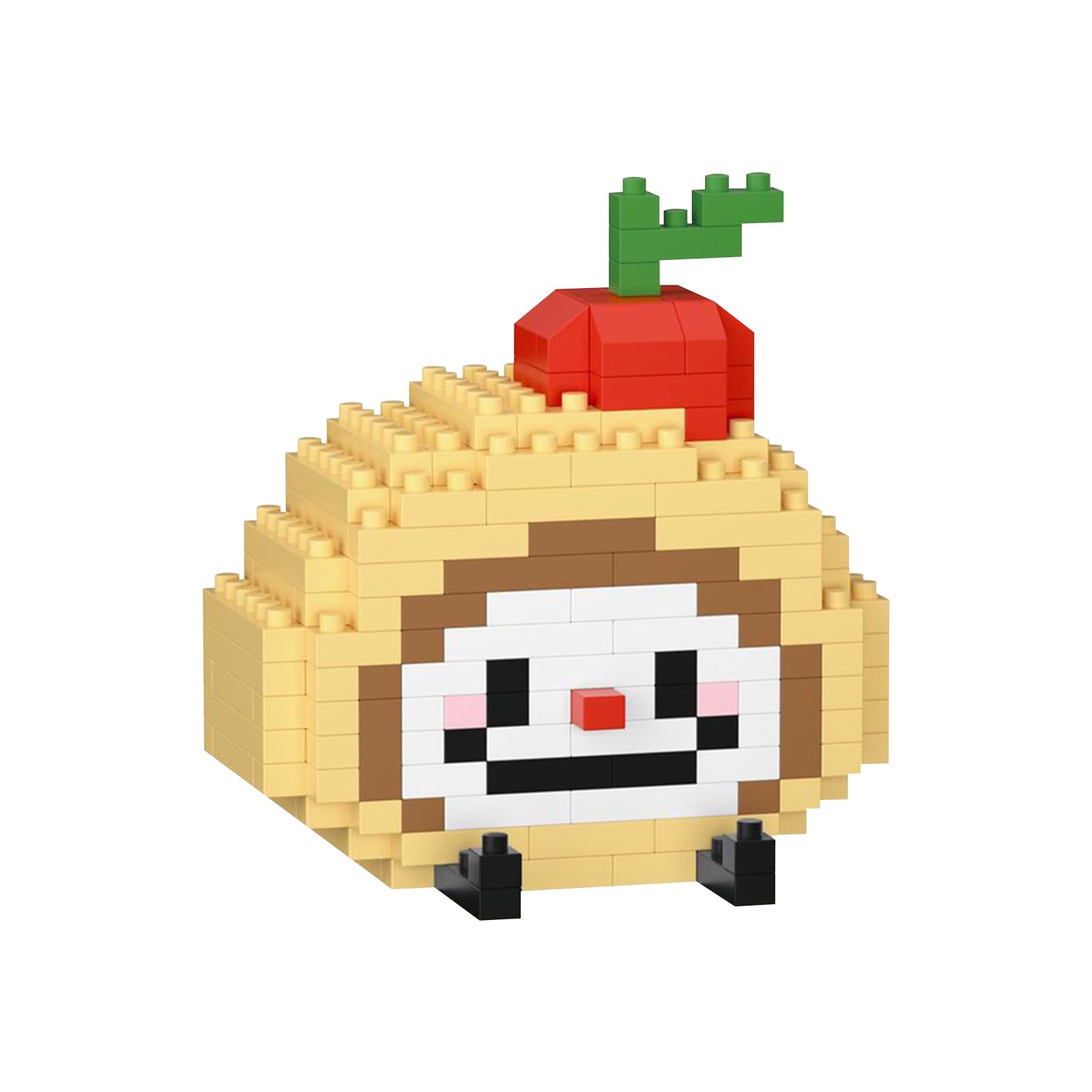NOOLY Food Series Micro Building Block for Kids and Adults Home and Office Decoration Toy WKLJM-04 (Cherry Swiss Roll, 248 Pcs) 8930 — image 1