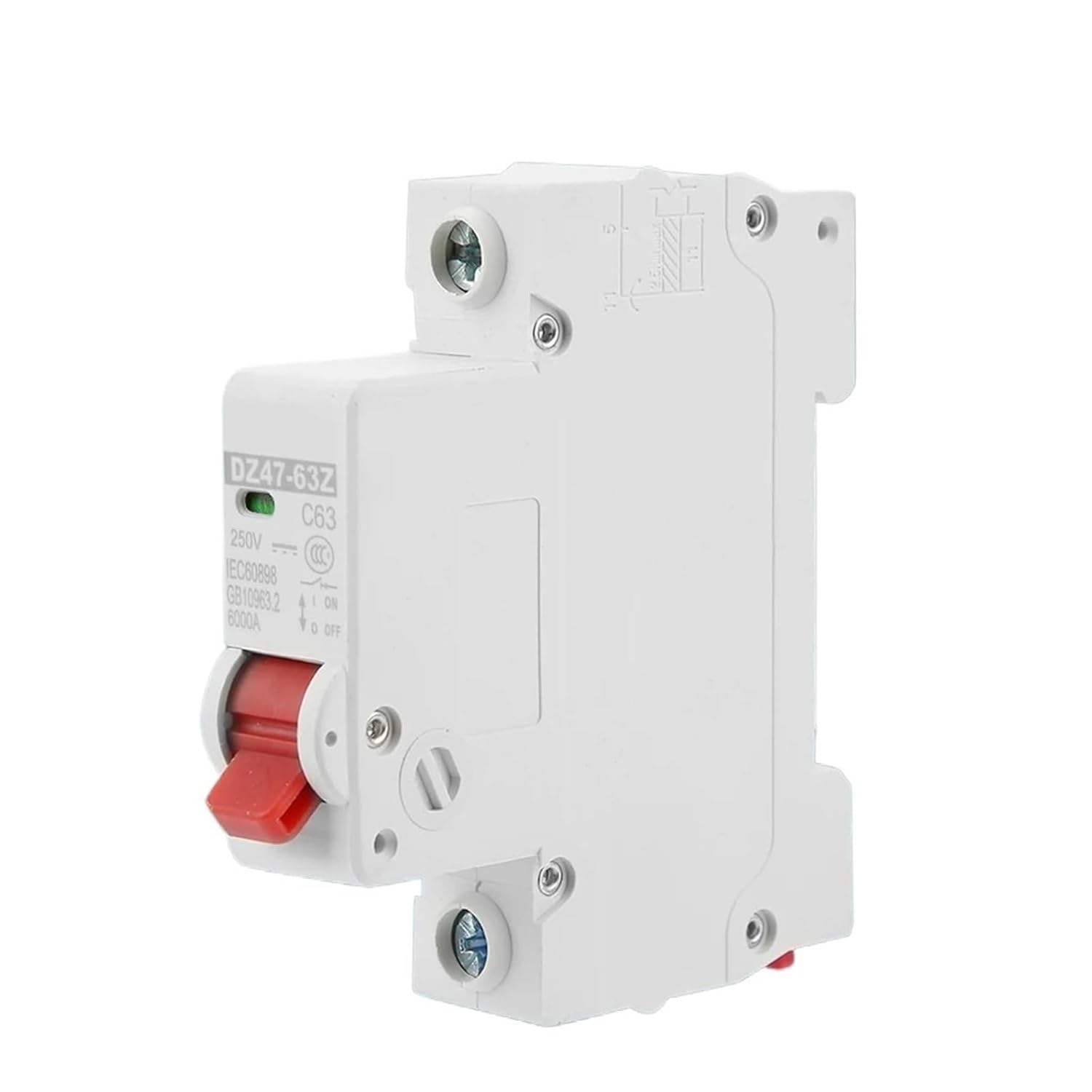 DZ47-63Z-1P 63A Miniature Circuit Breaker Leakage Protection Switch