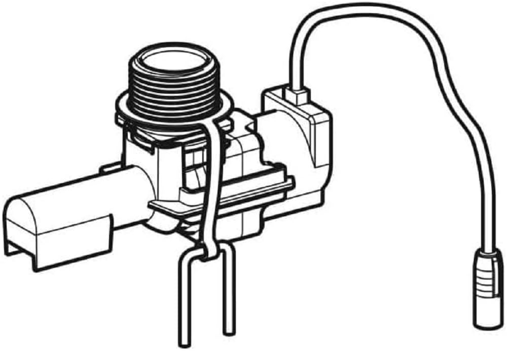Unité électrovanne Geberit 243065001 12 V pour chasse d'eau HS30 et HS50