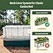 Vego garden 2.0' x 5.0' (4 in 1) Cover Netting System, 35% Shading Rate for Plant Protection, Pest Control Frame Cover Kit, Durable & Heavy-Duty Garden Cover (Garden Beds Not Included)