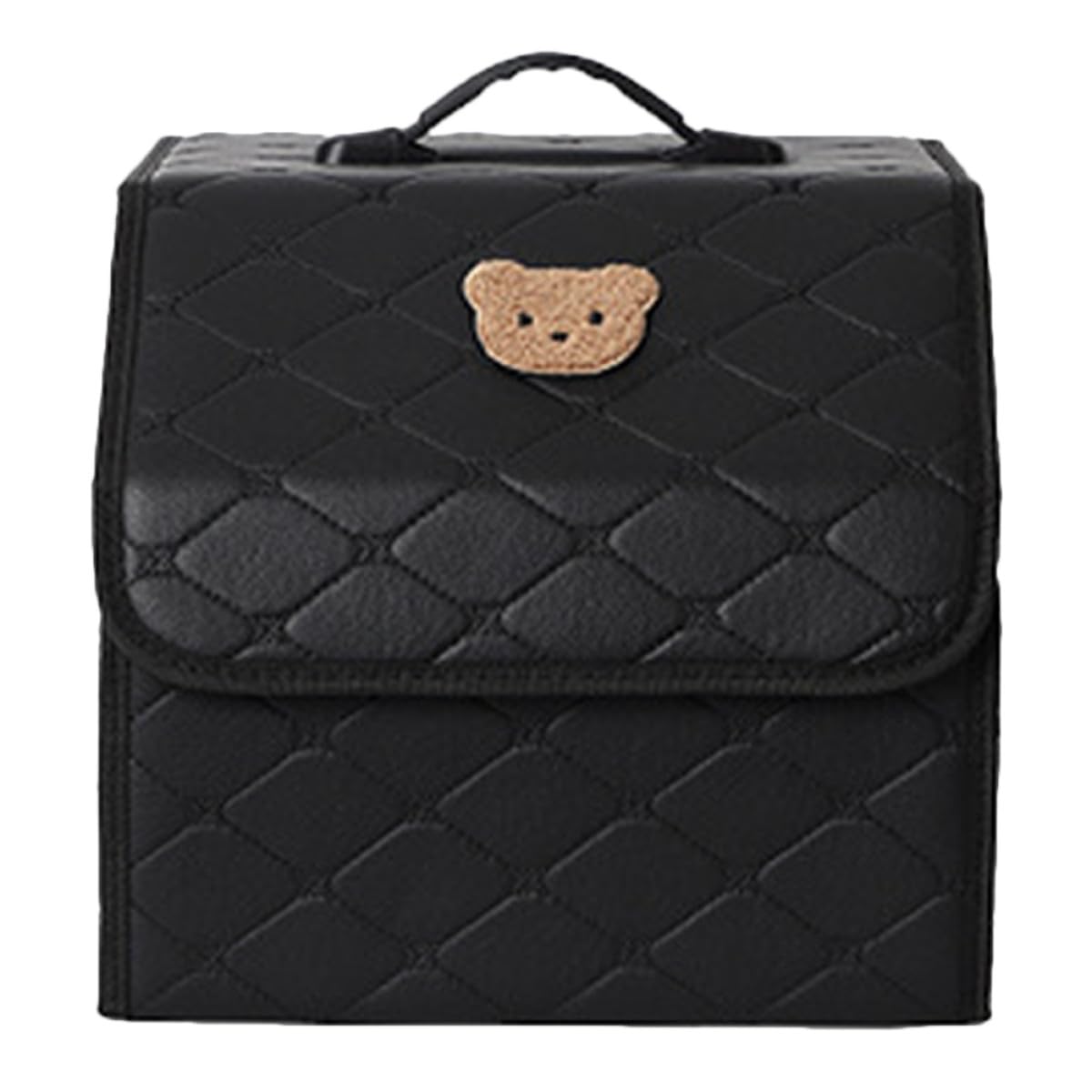 Organisateur de voiture en cuir synthétique au design compact et finitions luxe