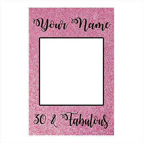 BannerBuzz Custom Forty and Fabulous Photo Booth Frame #TOP30
