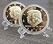 10 Pack 2020 Donald Trump Gold Plated Coins with Stands, President Eagle Seal Commemorative Gift