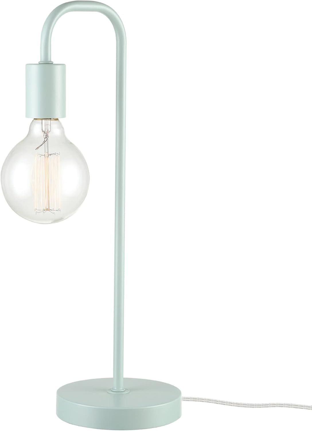 GLOBE Electric 65509 Holden 18" Table Lamp, Matte Pale Mint