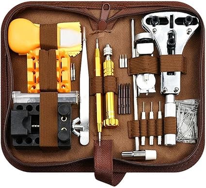 Kit profissional de reparo de relógio, 149 peças, removedor de elos com estojo de transporte para su
