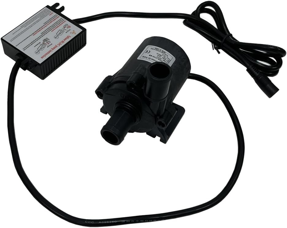 SHYSKY DC50B-12100S High Pressure Pumps, 1500LPH 10M High Lift, 5-12V DC Submersible Small Water Pump, Brushless DC Motor Driven, for Hot Water Circulation