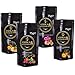 "Ashka Premium sapore Narghilè Pack Discovery 300g - 4 Sapori: Aroma Shisha Tiger Eyes, Love, Lady, Passione Mango"