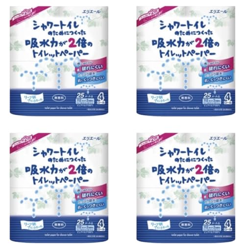 �V�����[�g�C���̂��߂ɂ������z���͂�2�{�̃g�C���b�g�y�[�p�[�_�u���i�������j4���[�� (4��)