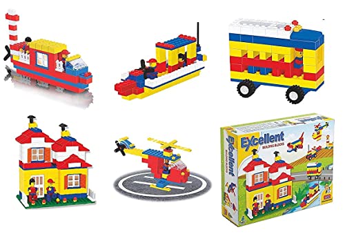 Image of HARRY Fancy Excellent Building Blocks for Improves Kids Thinking and Cognitive Skills Toy(300 Pcs,Multicolor)