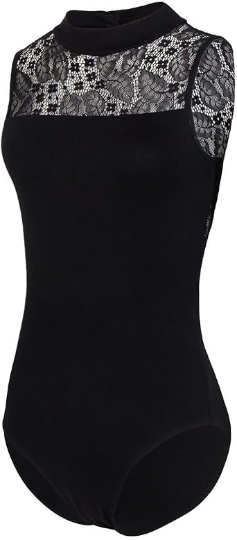 Women's Ballet Dance High Neck Tank Leotards