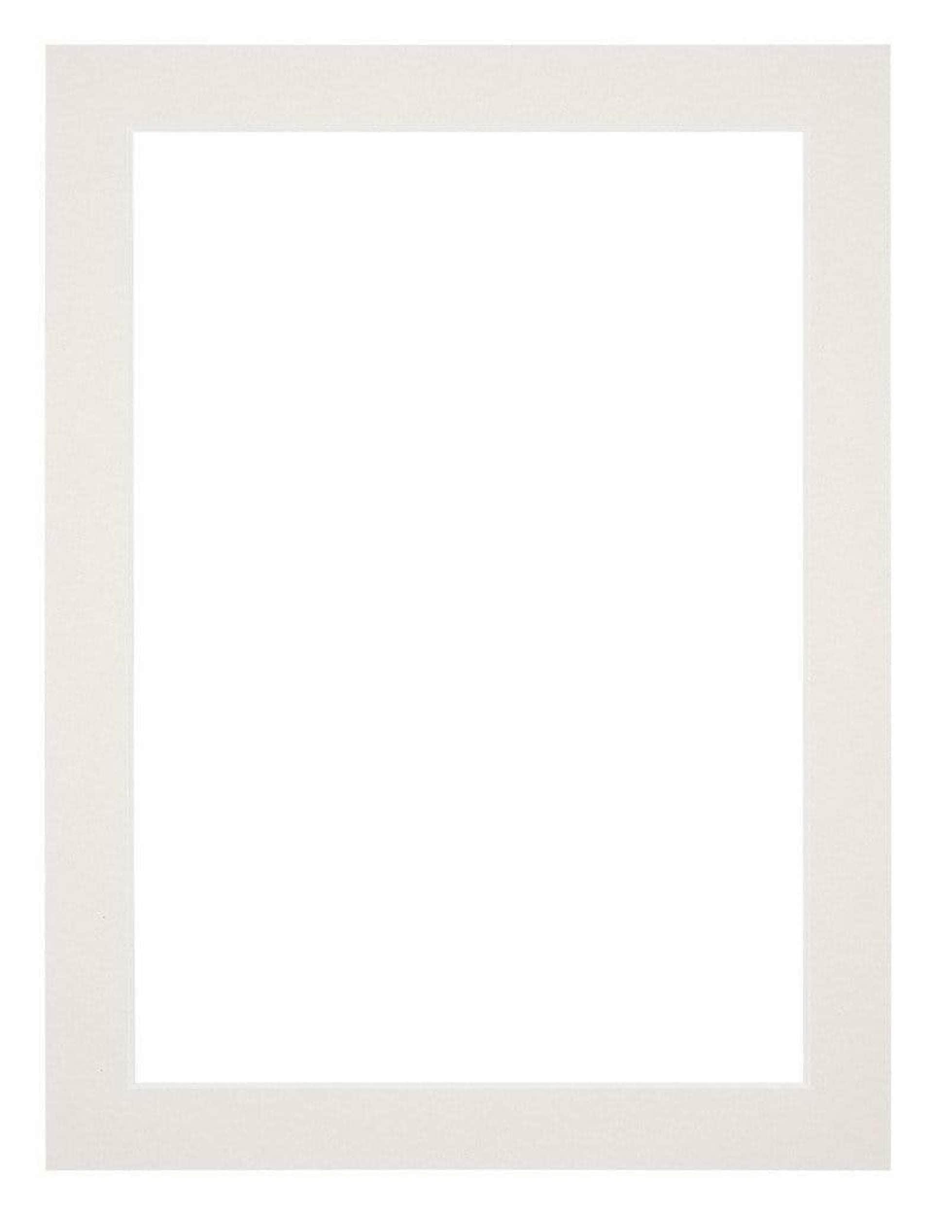 yd. Passepartout 75x100 cm - Apertura per Formato Foto 61x91.5 cm - Grigio Chiaro